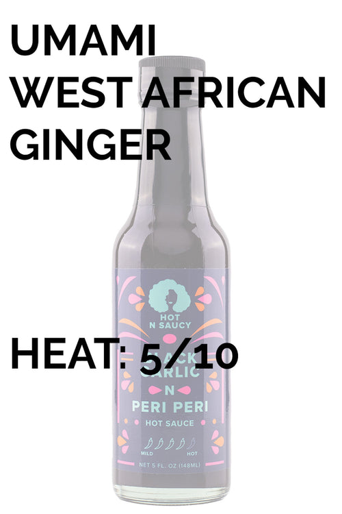 Black Garlic n Peri Peri Hot Sauce | Hot N Saucy